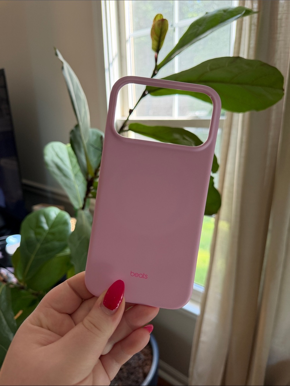 BEATS iPhone 17 ProMax Case with MagSafe and Camera Control - Pebble Pink